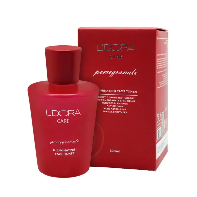 تونر روشن کننده صورت انار 300ml - تصویر 2